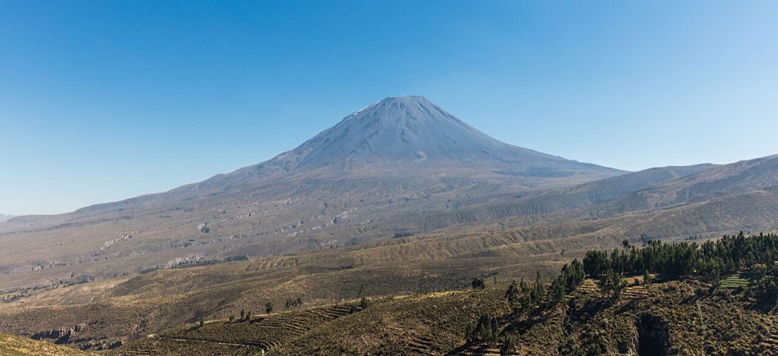 Volcán Misti en Arequipa, destino de Viva Air Perú